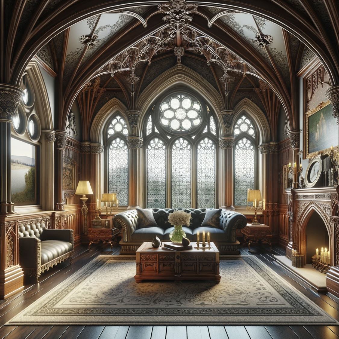 Gothic Revival: Inspiring Medieval-Style Interiors - ZYYAH